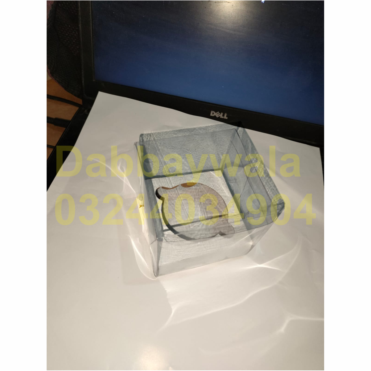 1 Cupcake Clear Box - 3.5x3.5x3 inch