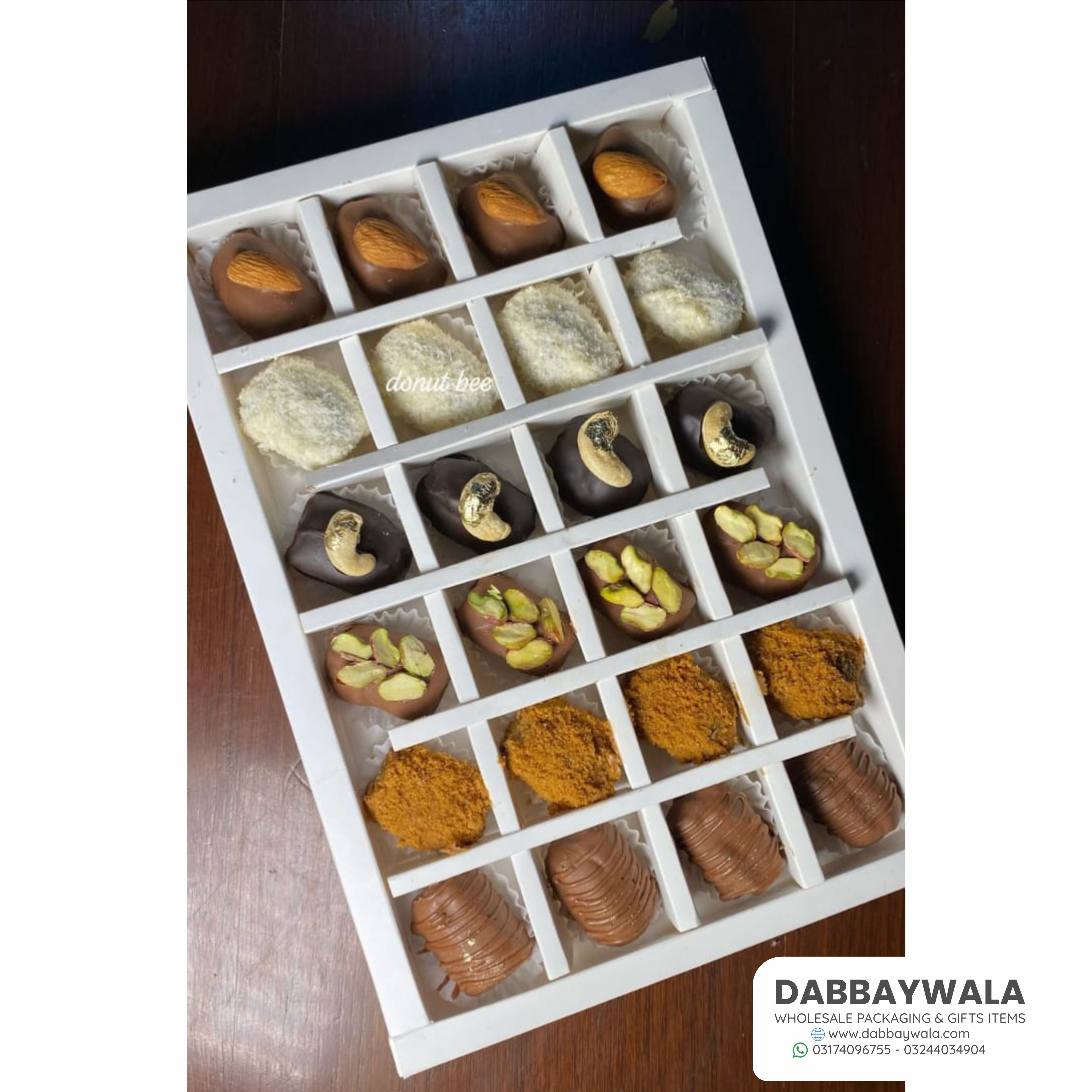 24 Portion Chocolate Box – Dabbaywala