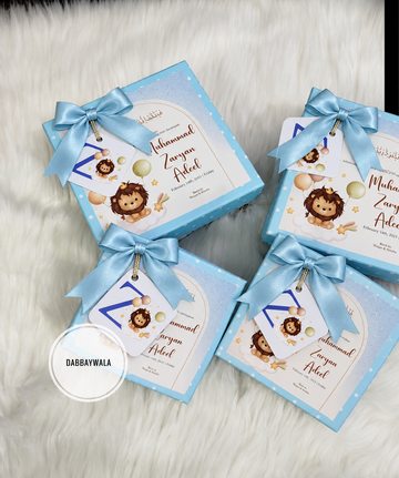 Little Lion Baby Boy Sweet Box