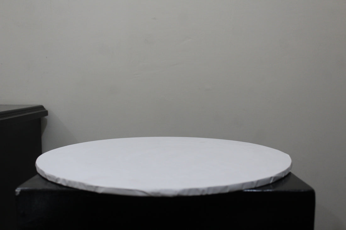 12 inch Cake Drum Board - White/Black/Golden/Silver
