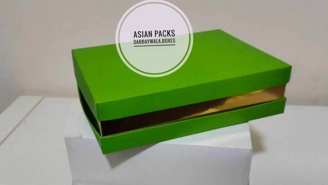 12 cavity chocolate box Top and bottom coloured