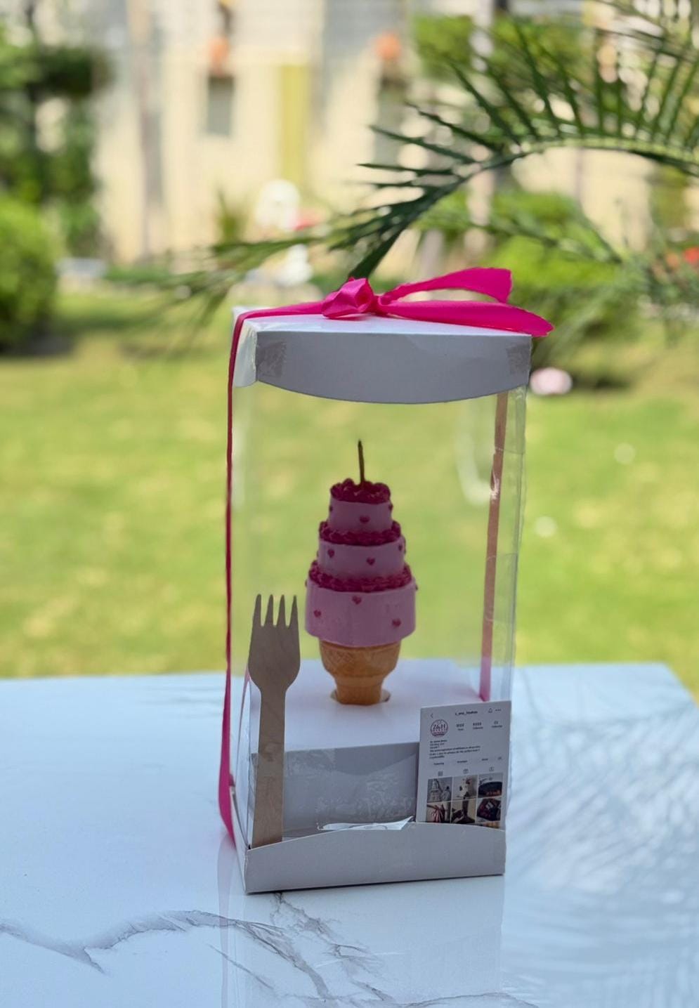 Cone Cake Box