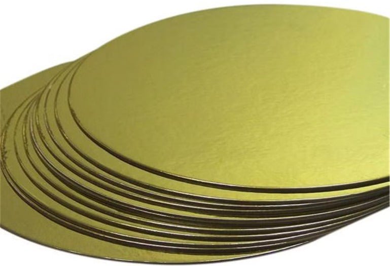 18 inch Cake Board - White/Black/Golden/Silver