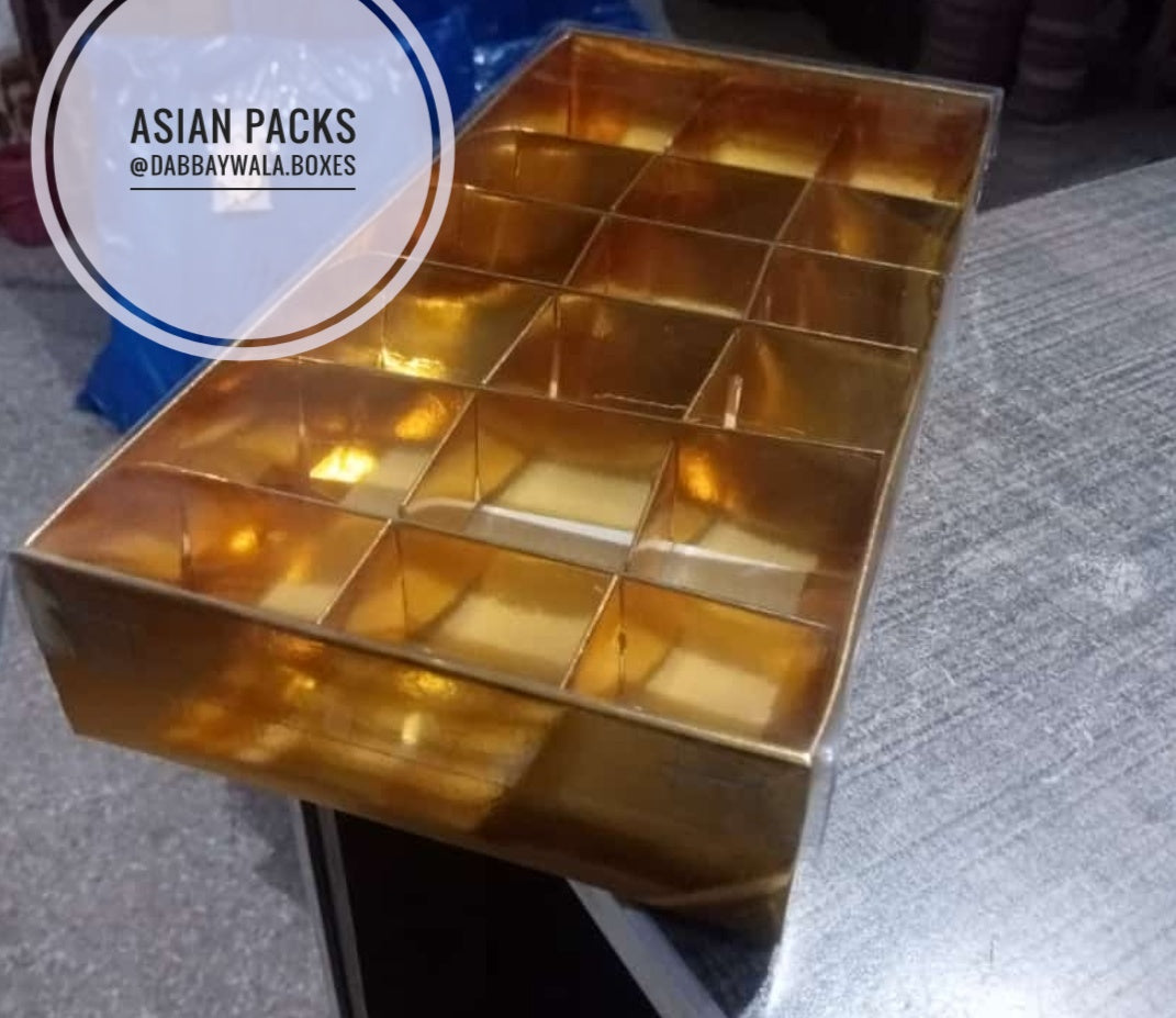 18 cavity chocolate box