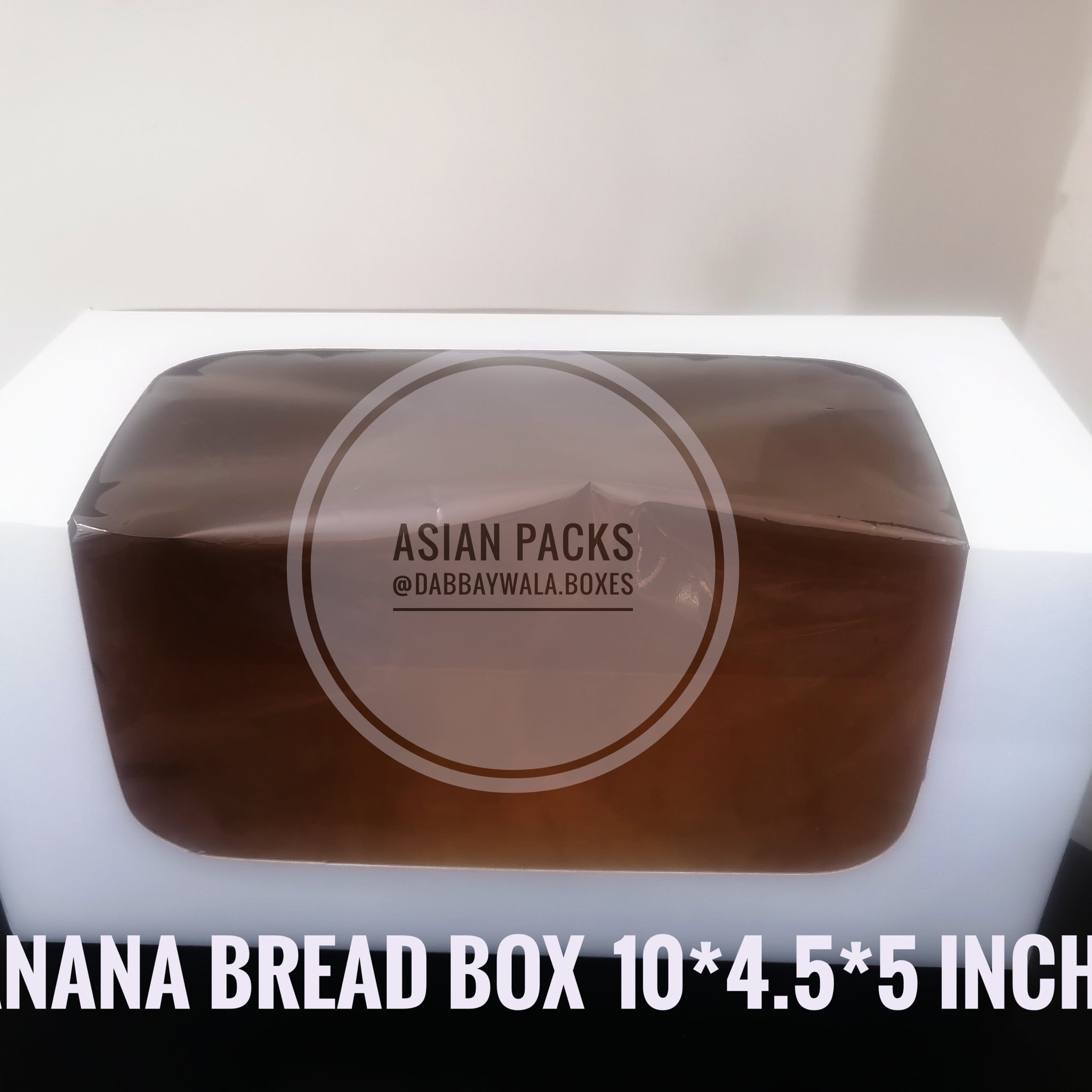 Banana bread box 10x4.5x5 inch
