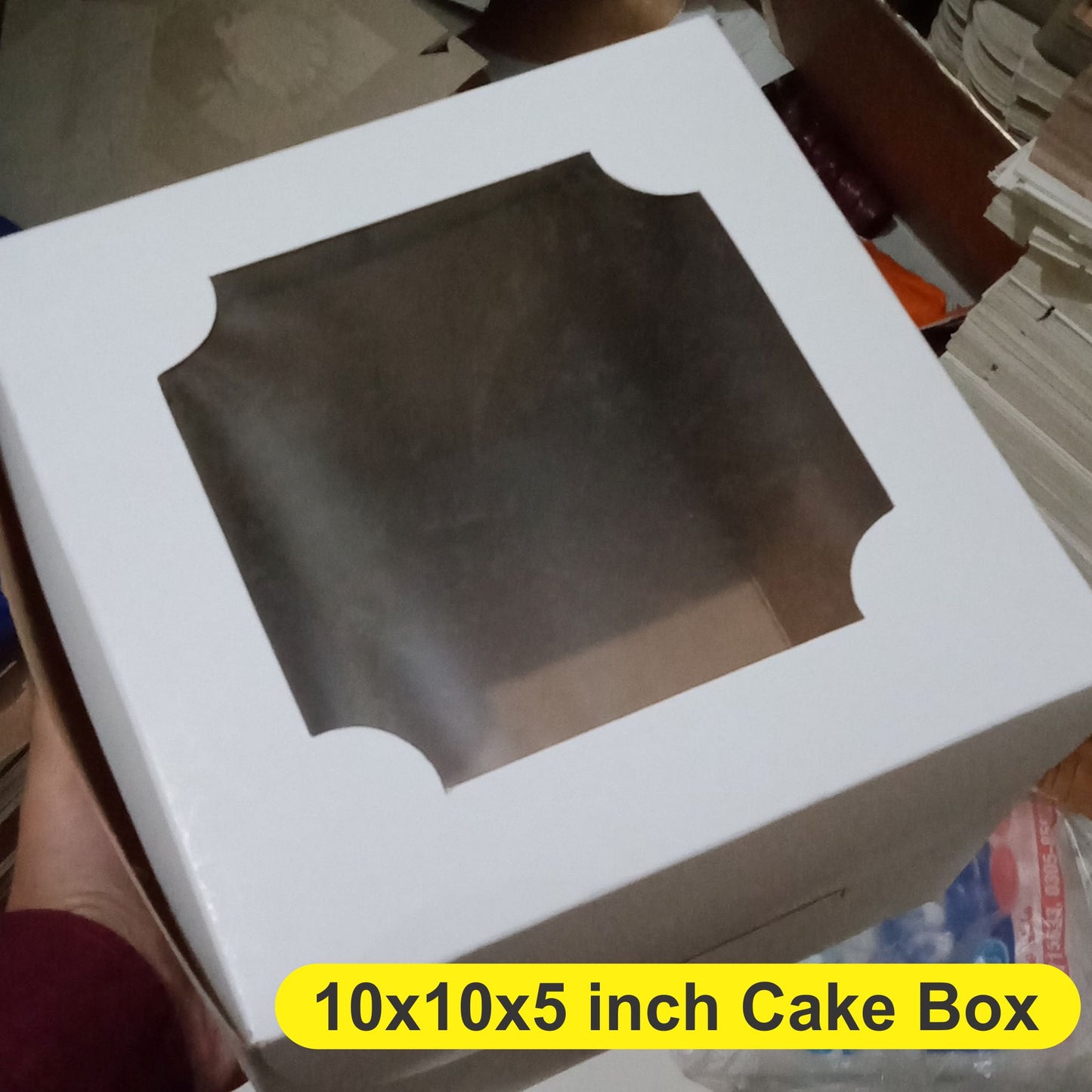 10x10x5 inch Cake Box