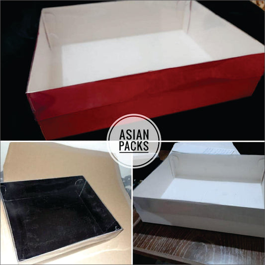 11x9x3 inch Clear Lid Box