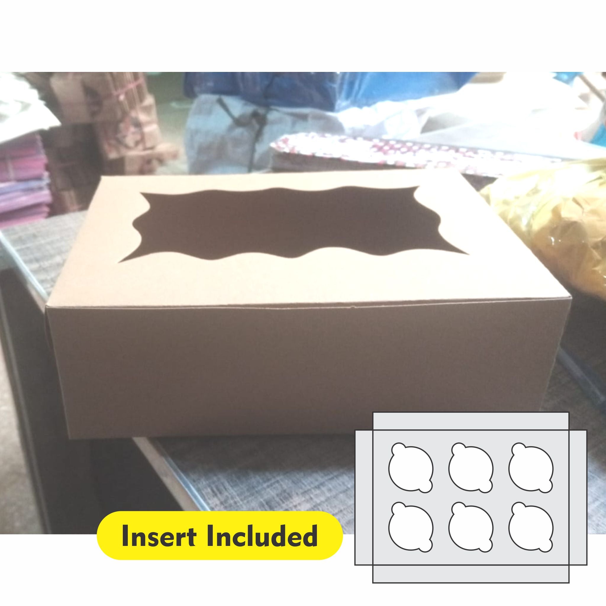 6 Cupcake Box - Low Price
