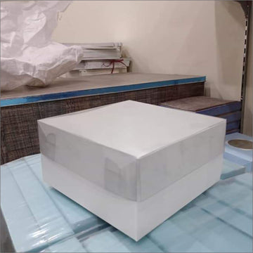 6x6x3 inch Clear Lid Box