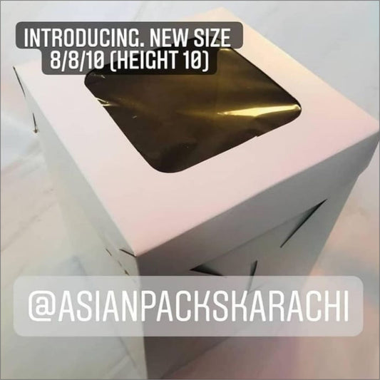 8x8x10 inch Cake Box