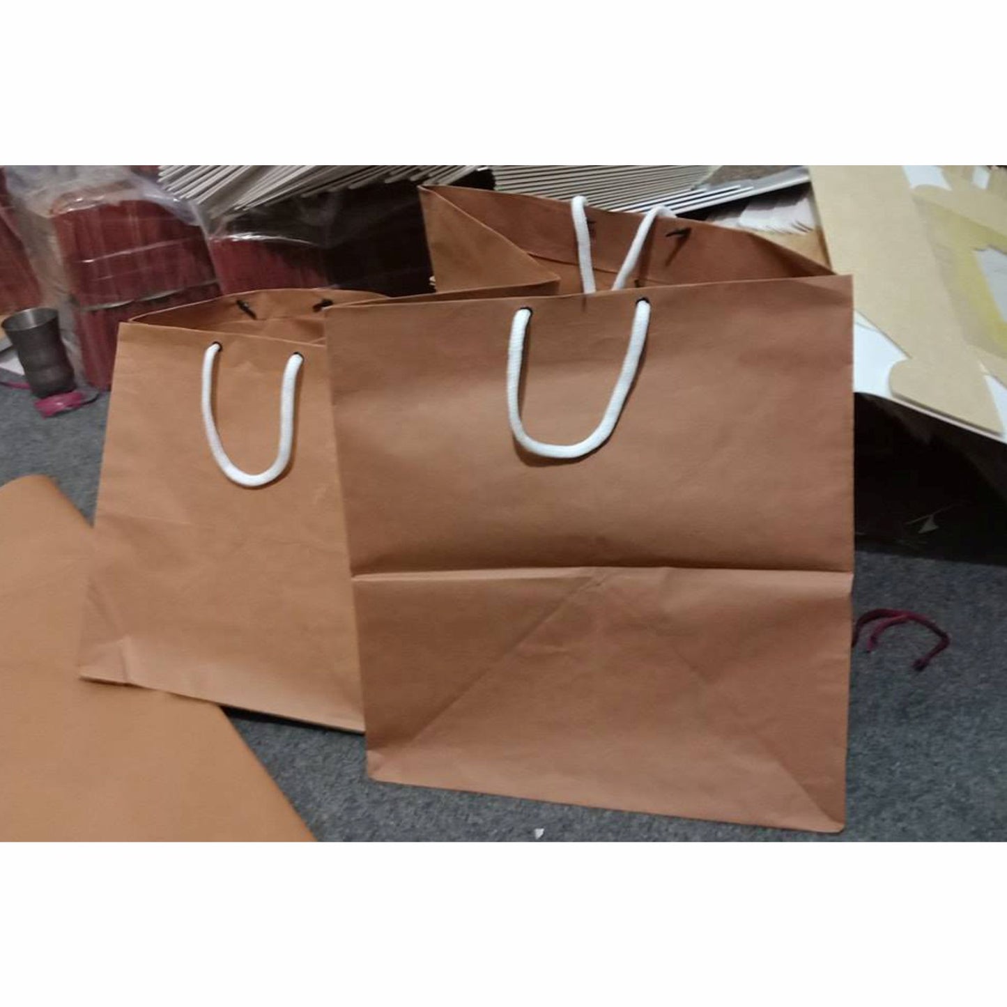 13x13x13 inch Paper Bag for 12 inch Cake Boxes